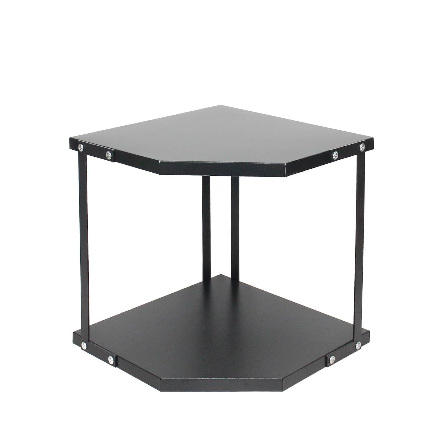 Küchen Aufbewahrungsregal, 2-tier Schwarz