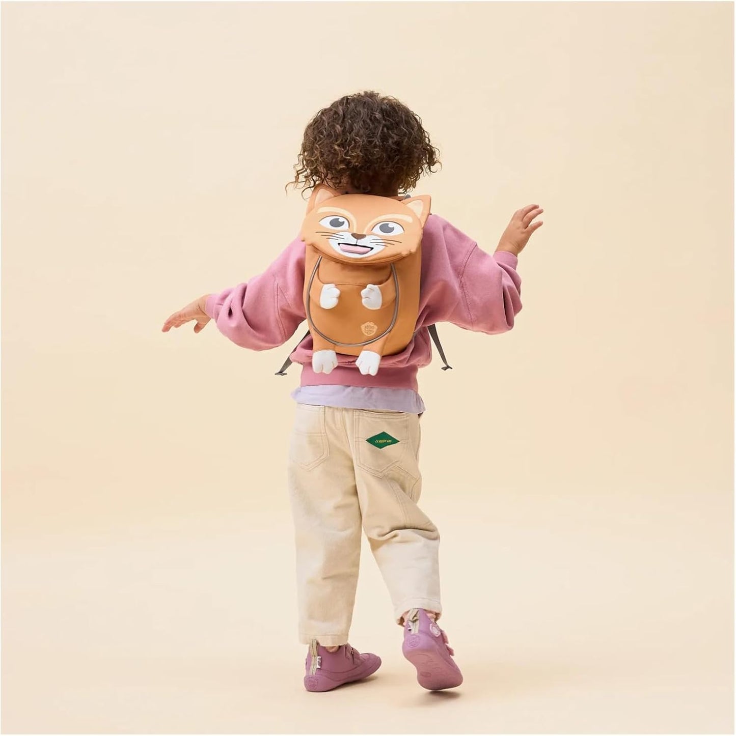 Kleiner Freund Kindergartenrucksack, Einheitsgrösse Katze - Beige