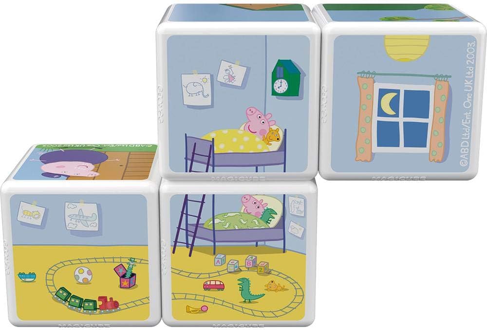 Magicube Peppa's House & Garden, 4 cubes Peppa's House & Garden