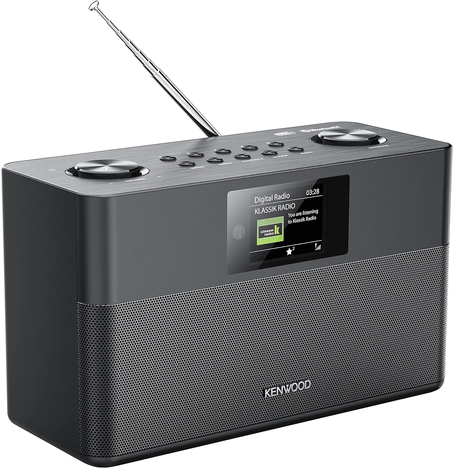 CR-ST80DAB-B, Schwarz