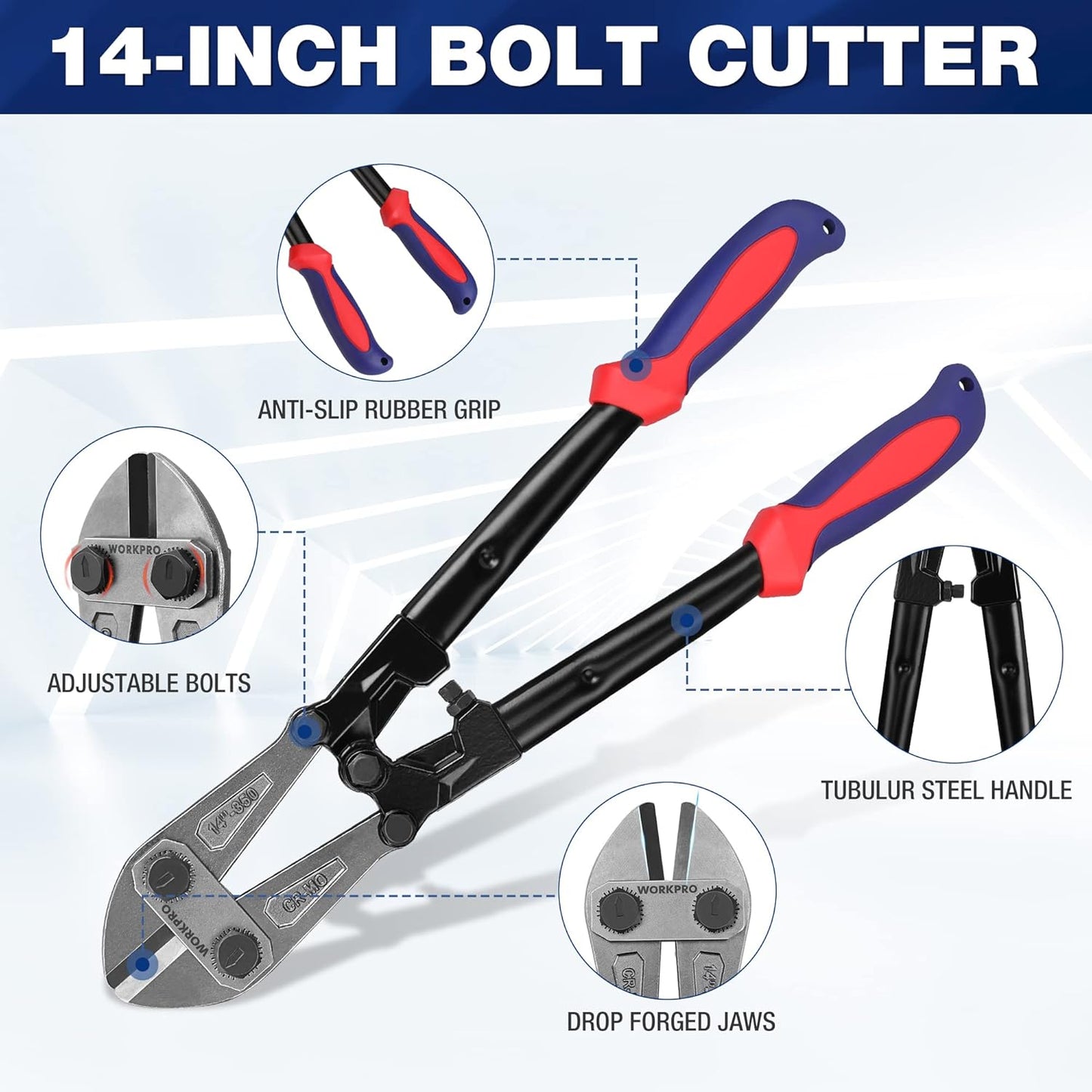 W017004A Bolzenschneider, 36 cm (14 Zoll)