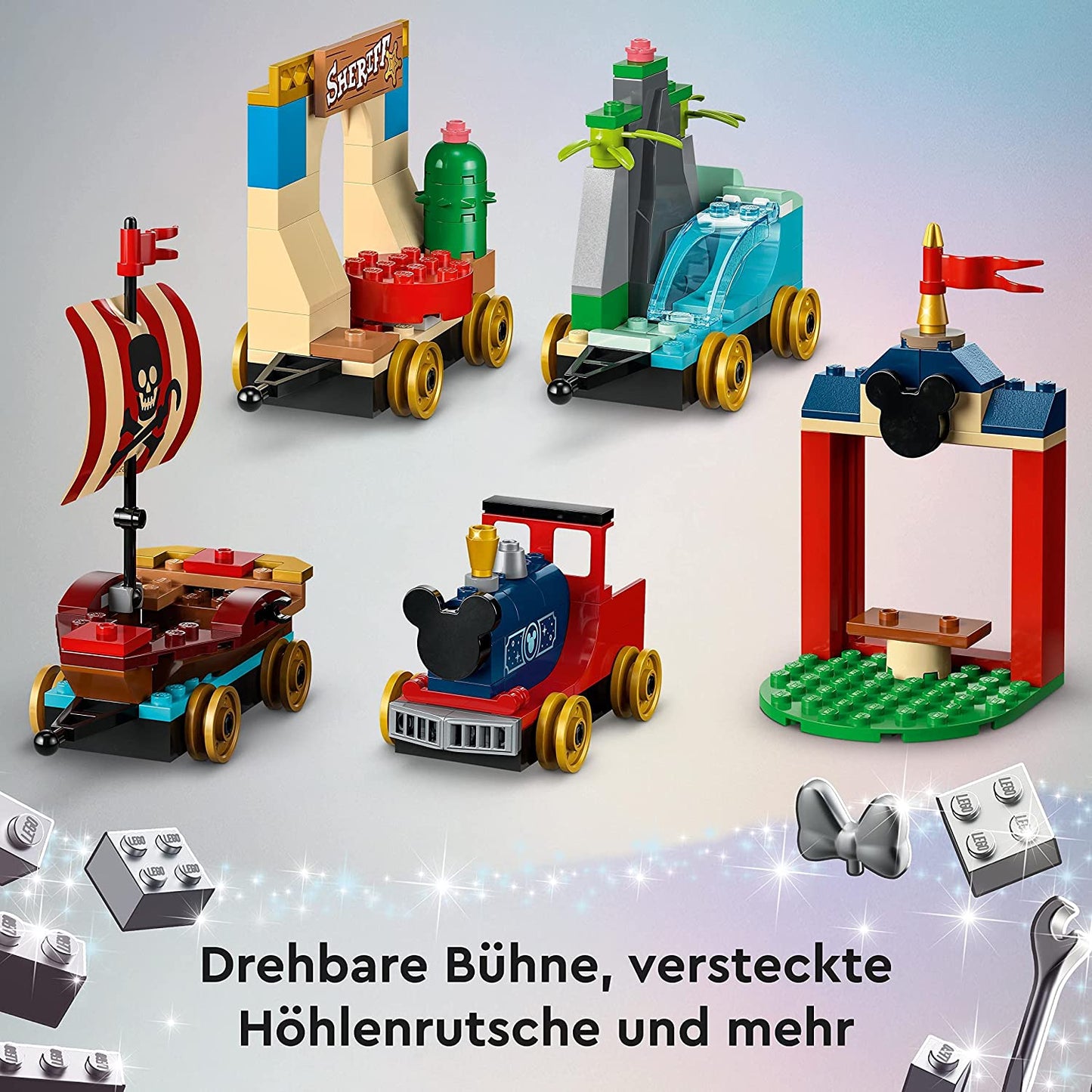 43212 Disney Geburtstagszug, Konstruktionsspielzeug, Single