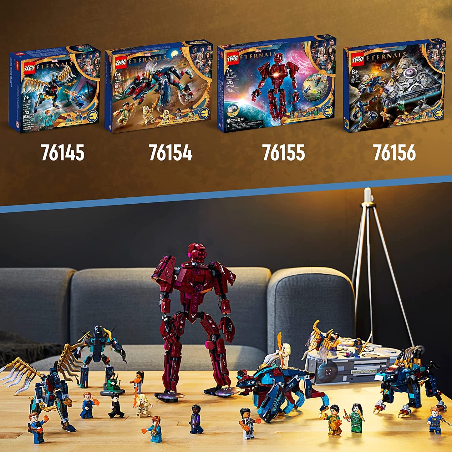 76155 Marvel Super Heroes - In Arishems Schatten, Konstruktionsspielzeug, Einzel