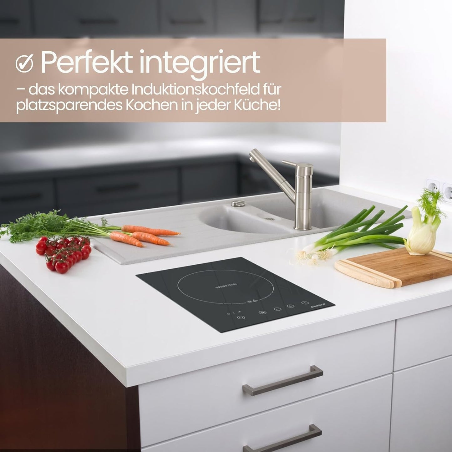 Einbau-Induktionskochfeld IK 60 E mit Touch Control