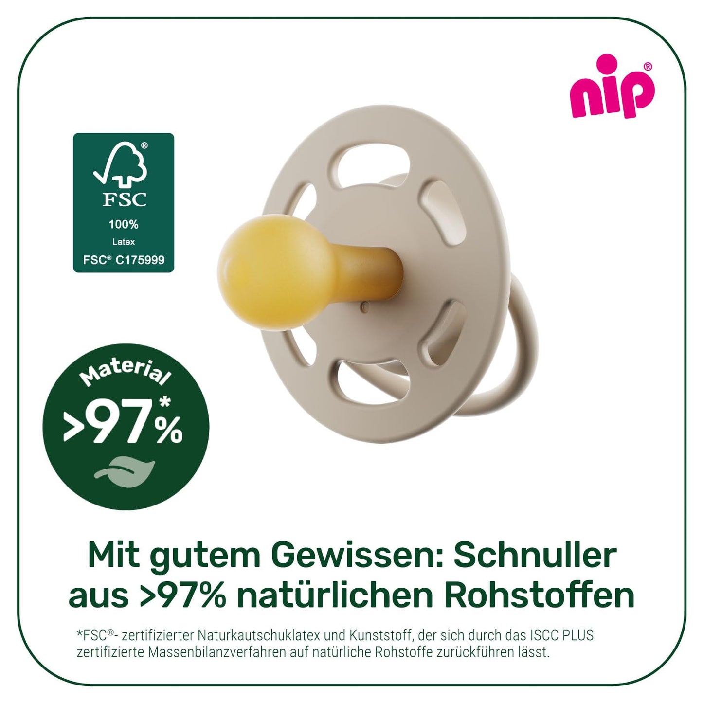 Leuchtender Schnuller im 4er-Pack (0-6 Monate), lila/rot Grösse 1 (0-6 Monate)