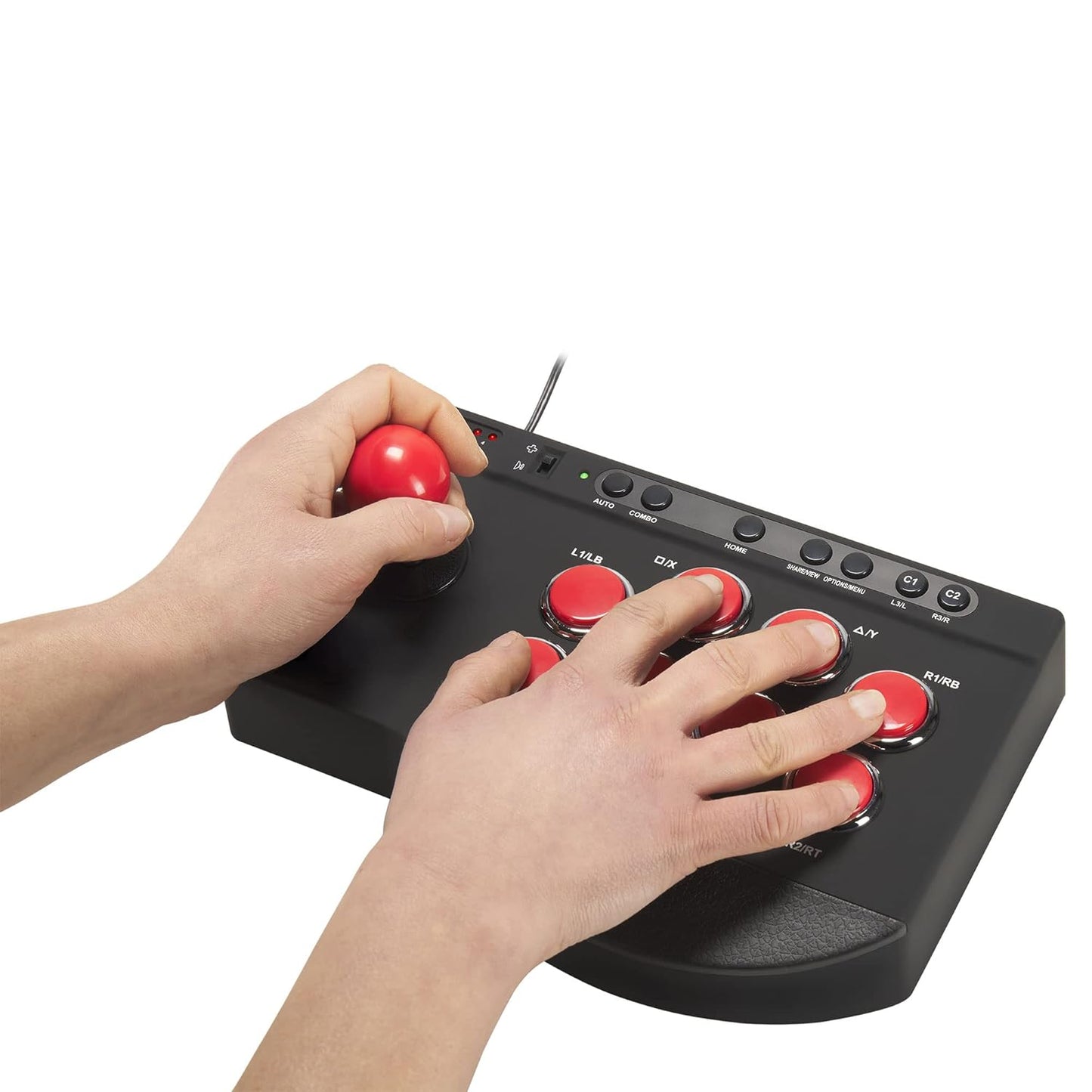 Arcade-Joystick, kompatibel mit PS4, Xbox Serie X/S, Xbox One, PC, PS3