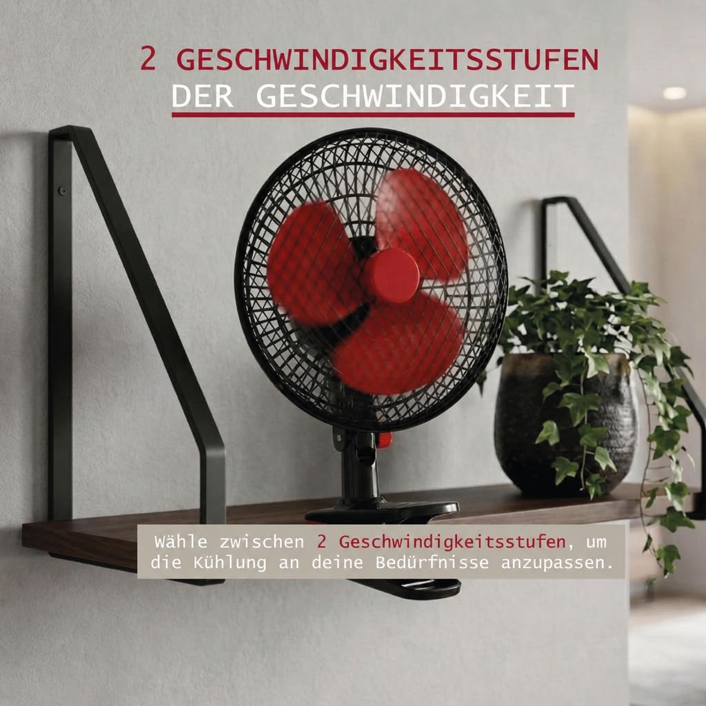 Oszillierender Tischventilator