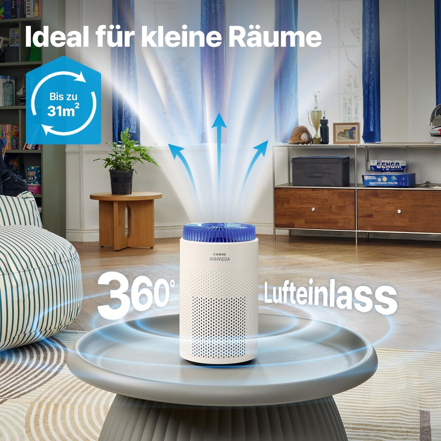 Airmega 50 Luftreiniger mit Beleuchtung, Airmega 50