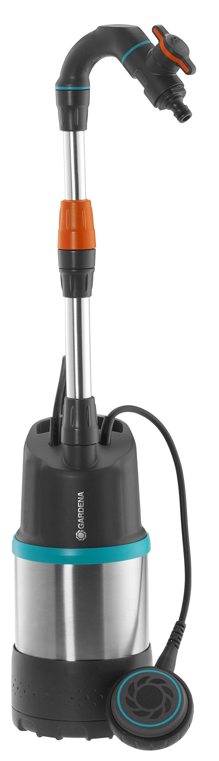 Regenfasspumpe 4700/2 inox, Tauch- / Druckpumpe, bis zu 4.700 l/h - mit Kabel Single