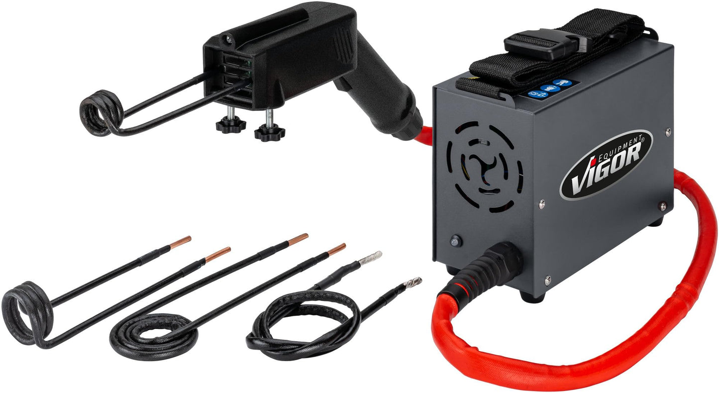 Induktionsheizgerät V4891-1.5, 1,5 kW mit LED-Anzeige und Koffer, 1,5 kW
