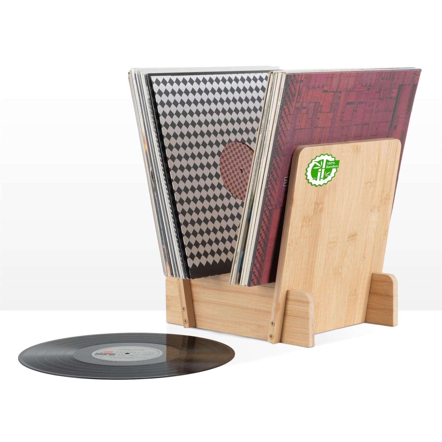 Ständer für 40 Vinyl-Schallplatten