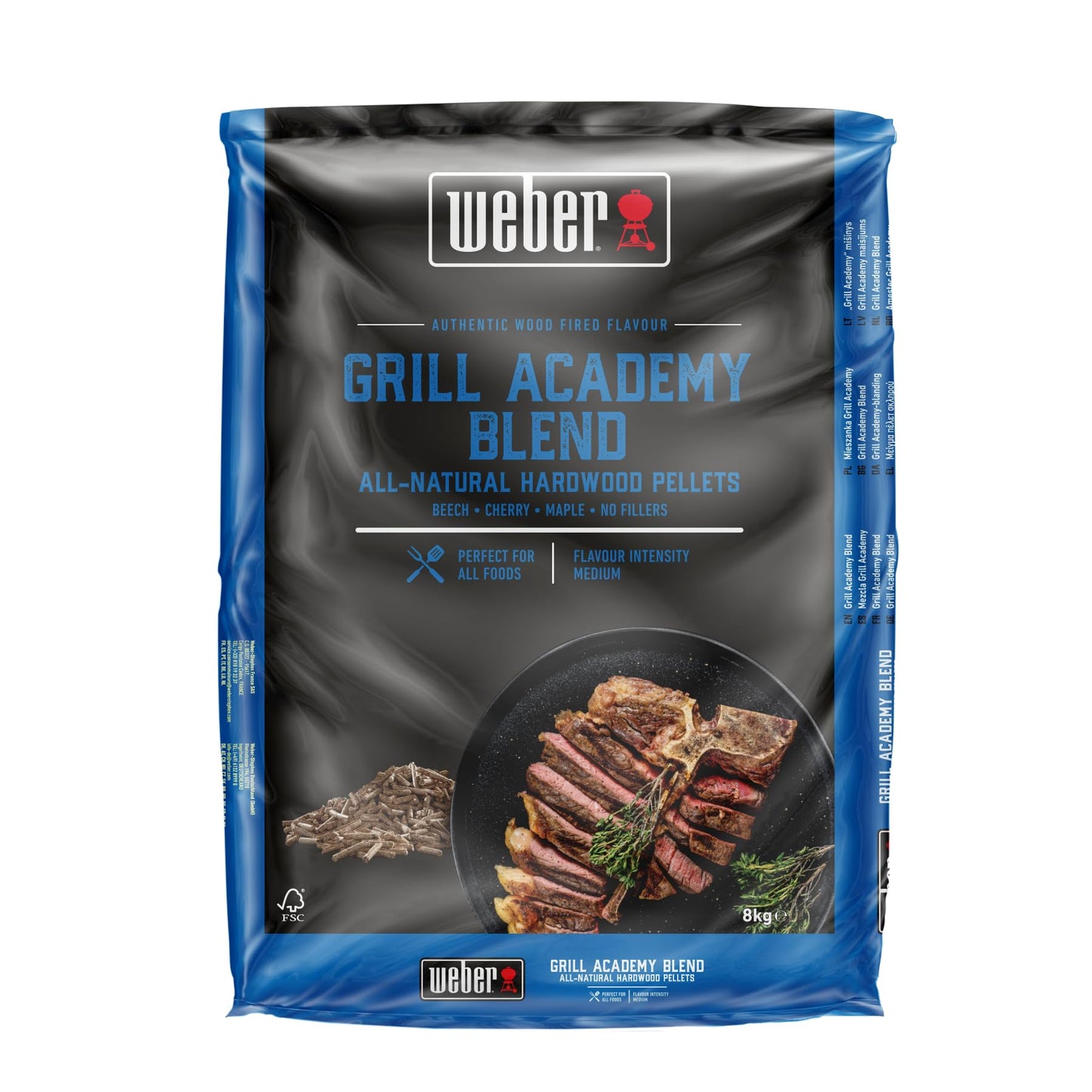 Grill Academy Blend Hartholz Pellets, Grill Academy Blend