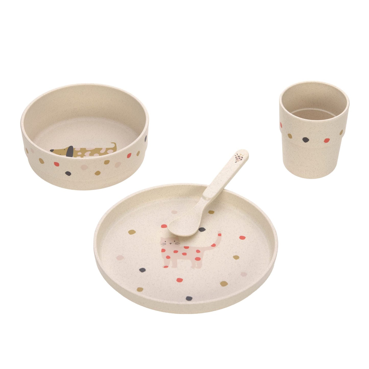 Little Mateys Kindergeschirr-Set, Orange