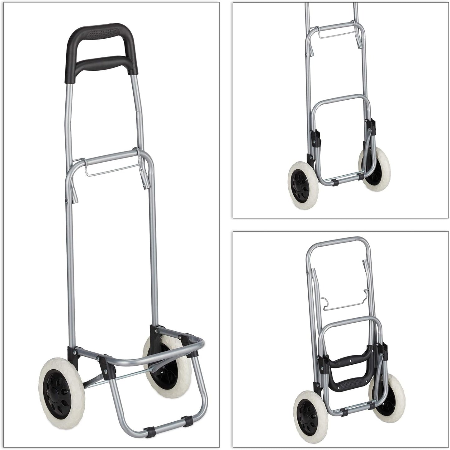 Klappbarer Einkaufstrolley, Dunkelblau