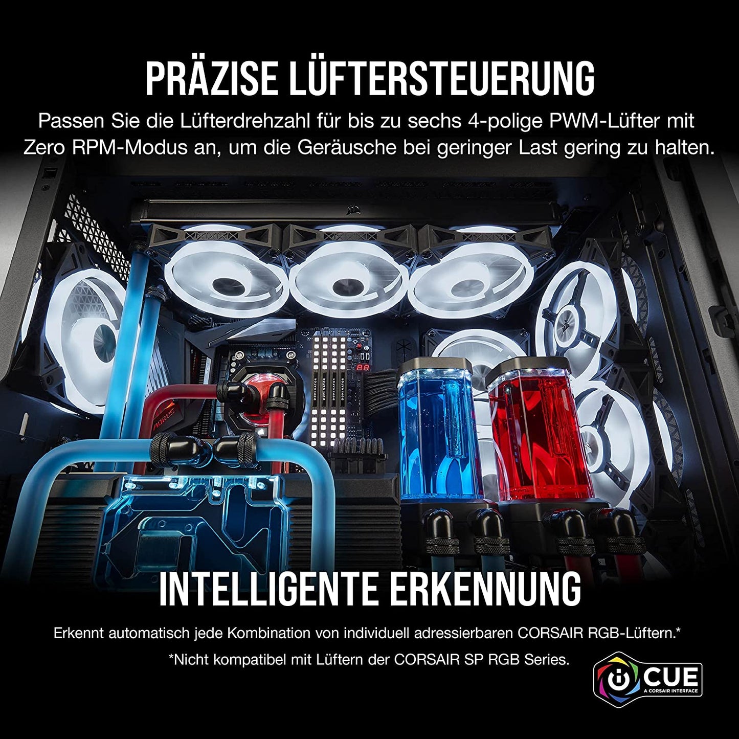 iCUE COMMANDER CORE XT, Lüftersteuerung