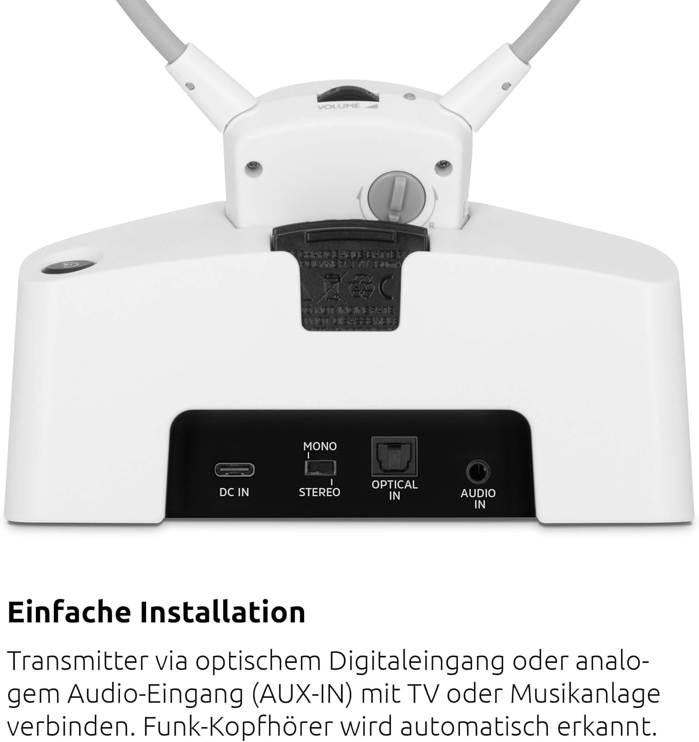 Stereoman ISI 3, weiß Starter-Set