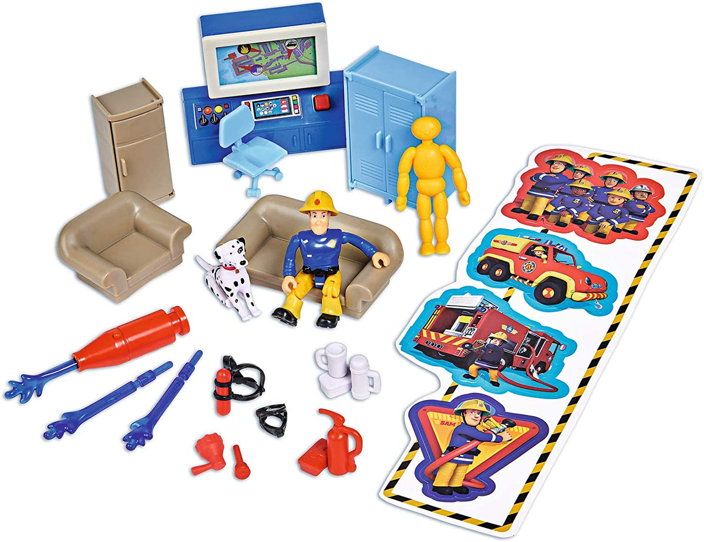 Feuerwehrmann Sam Mega-Feuerwehrstation XXL, Spielgebäude, Single