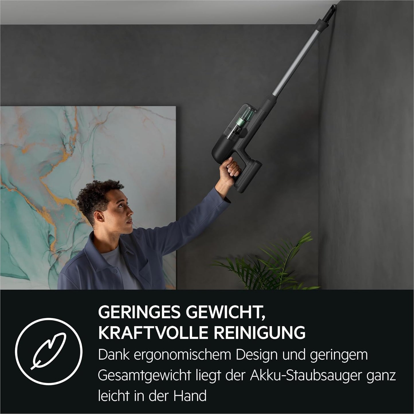Akku-Staubsauger Serie 7000 (2in1, 50 Min), Serie 7000, Schwarz