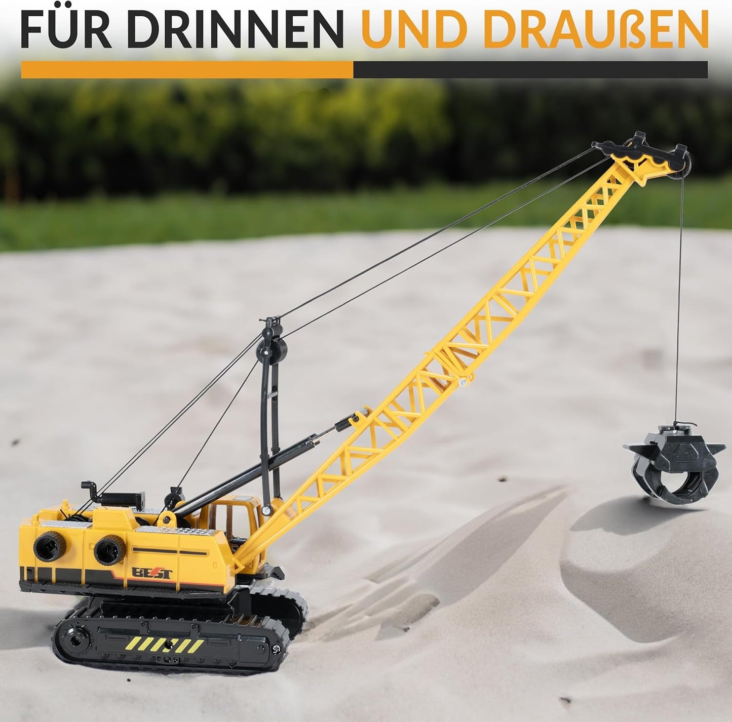 Raupenbagger, Seil Holzgreifer