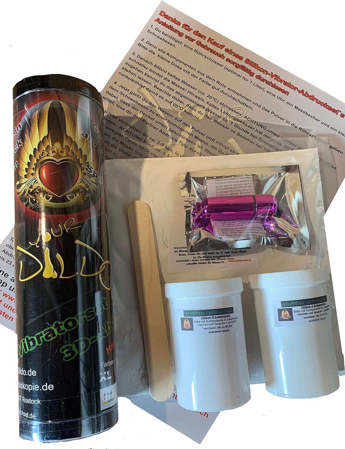 XL Penis-Abdruck-Set