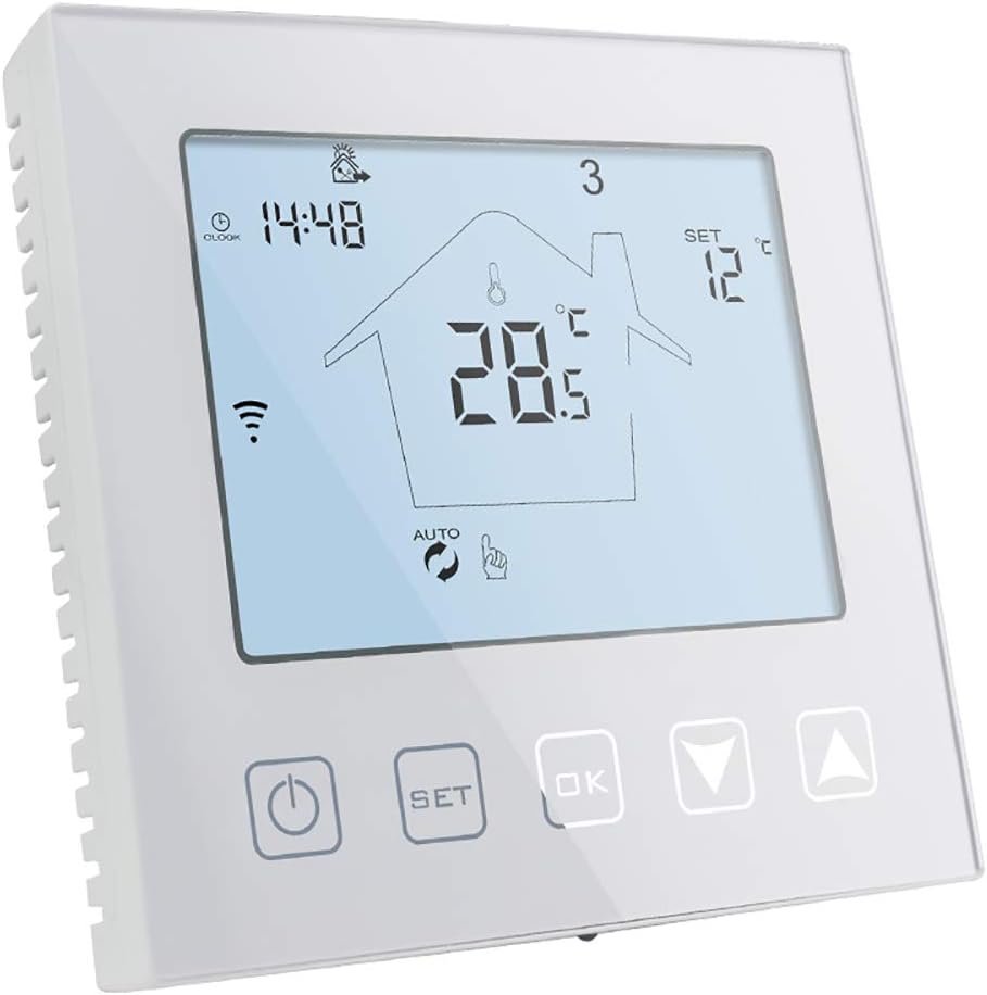 KTF0155A, 16A Fussbodenheizung Elektrisch, Weiss