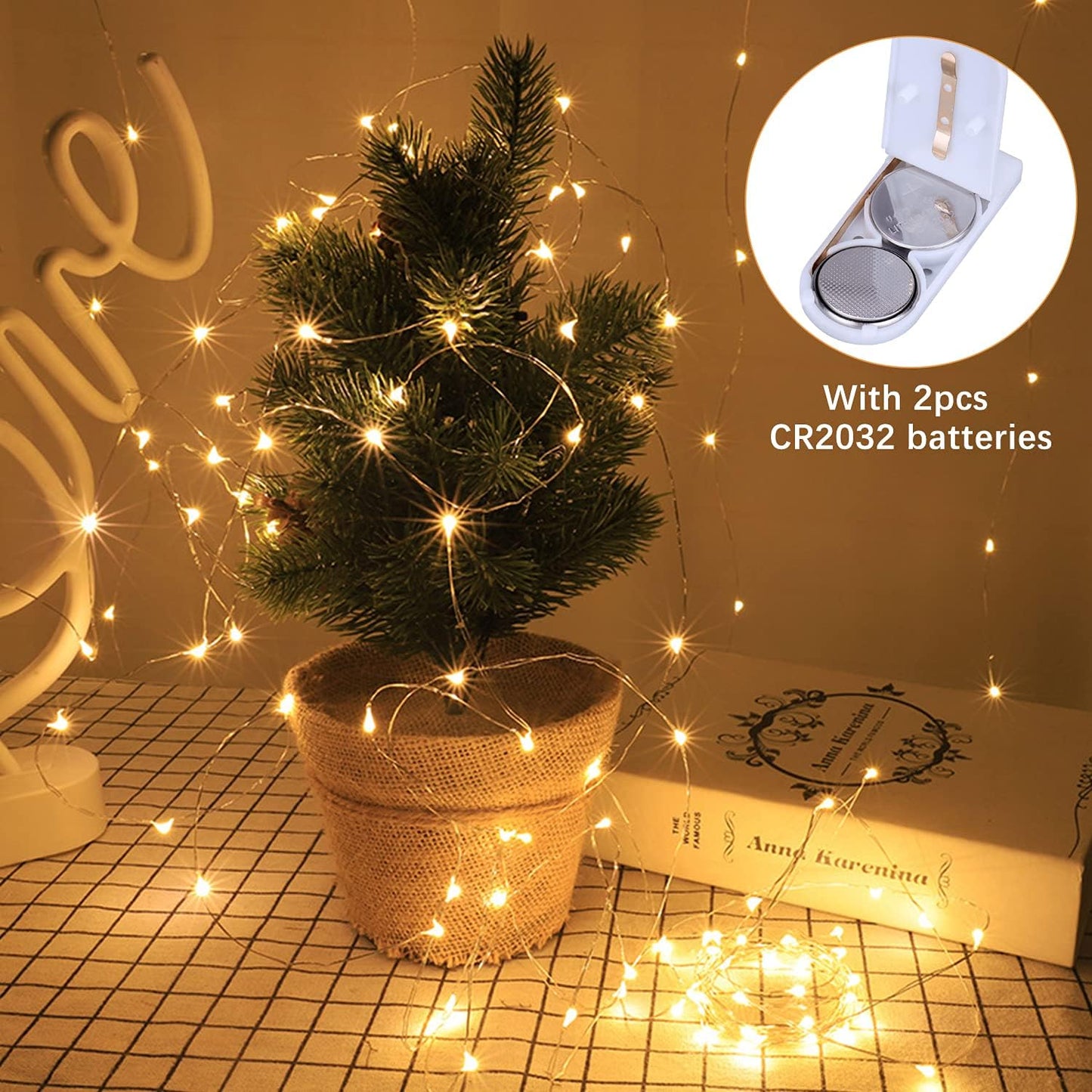 Fairy String Lights, 30 Pack 1M 10 LEDs