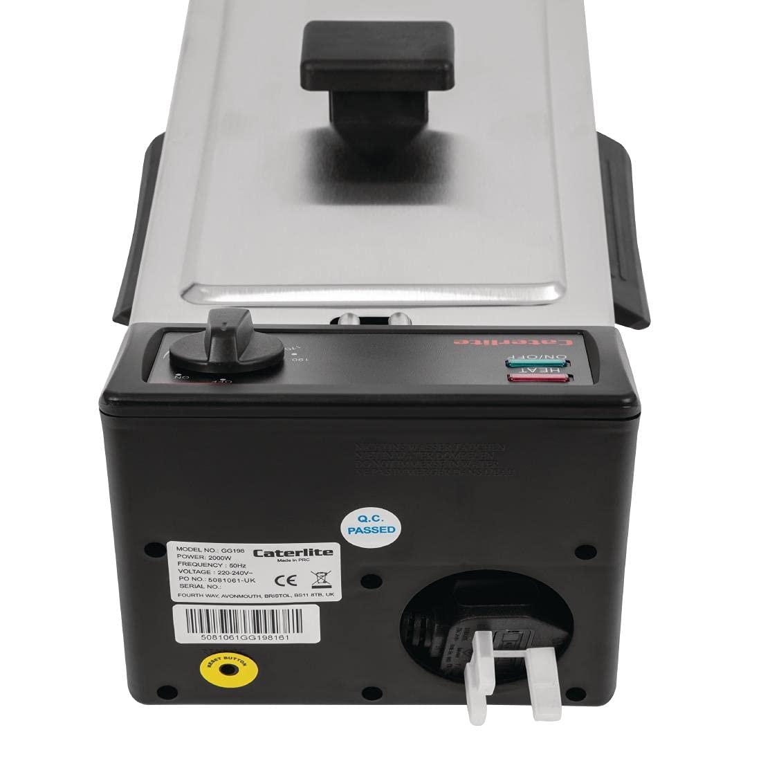 Öl Fritteuse GG198, 240(H)x 232(W)x 429(D)mm