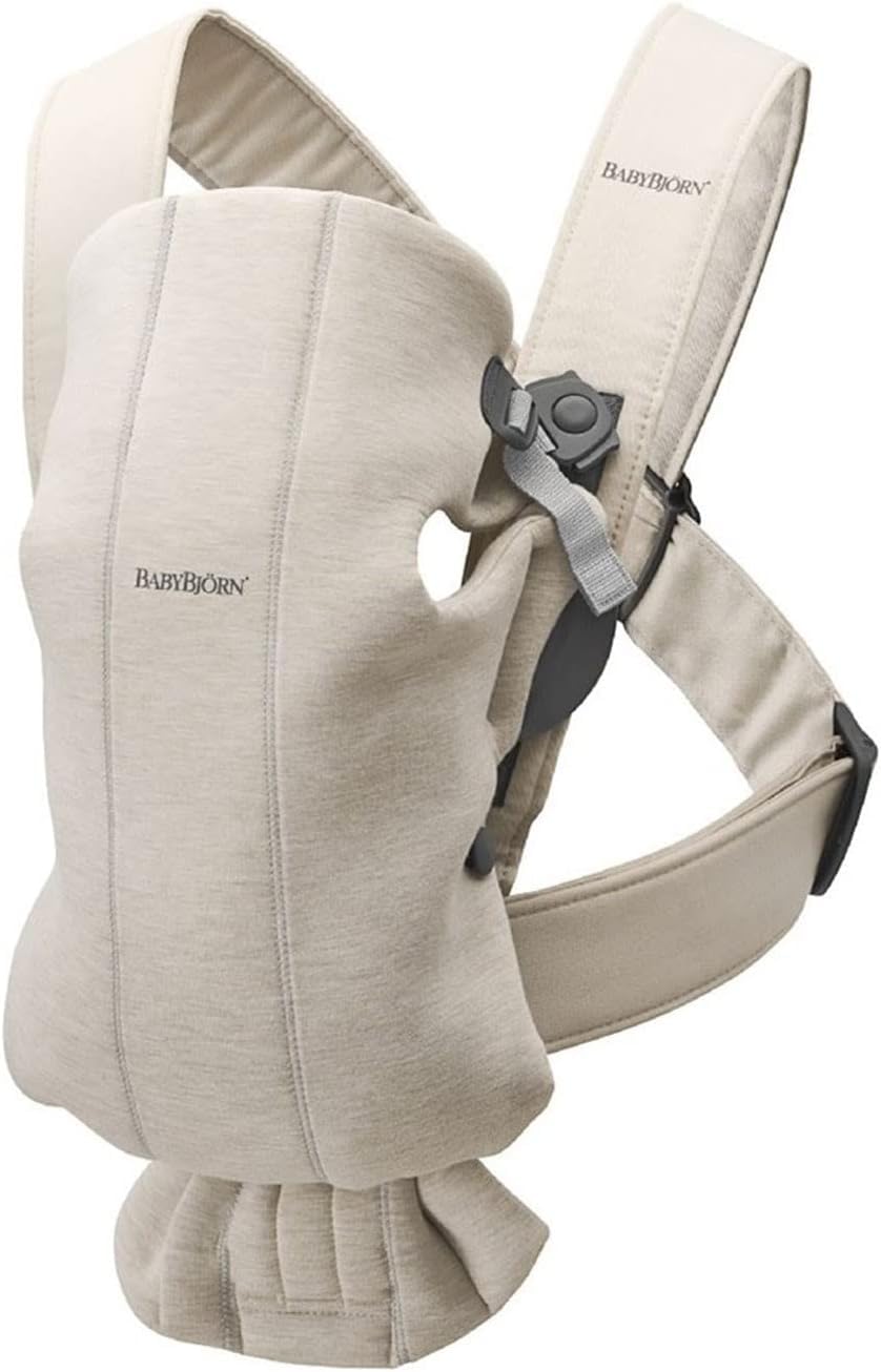 Babytrage Mini, 3D-Jersey Hellbeige