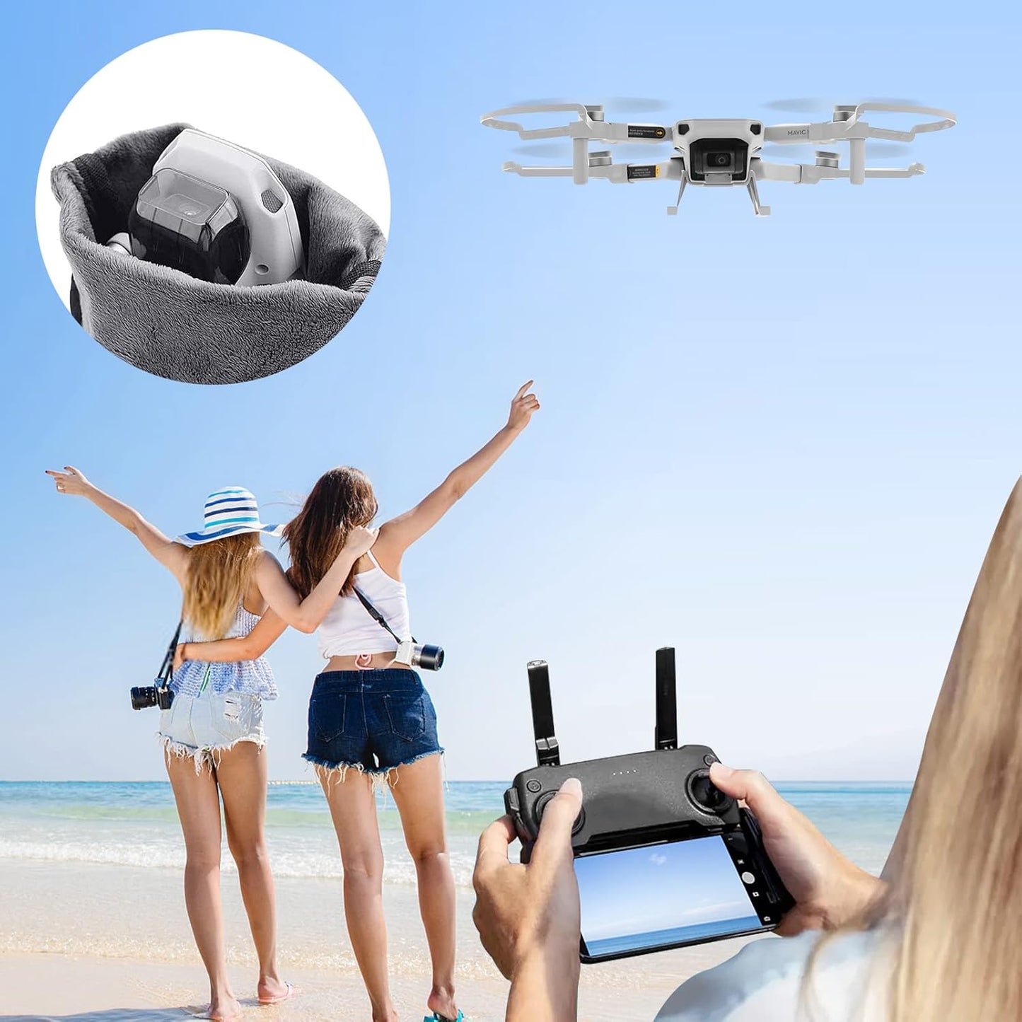 Drohnen Zubehör Set für DJI Mini 4K/2 SE, 24-teilig, Mini 4K/Mini 2 SE/Mini 2/Mini SE