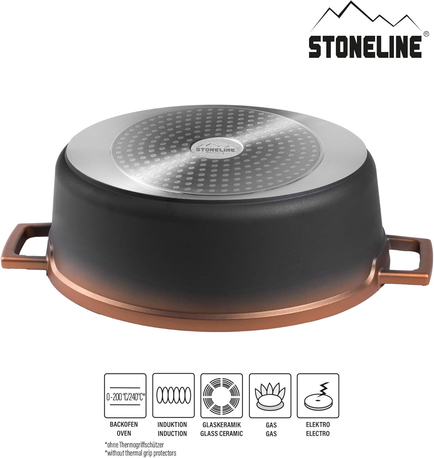 Cocotte Gourmet Bräter, 32 cm schwarz