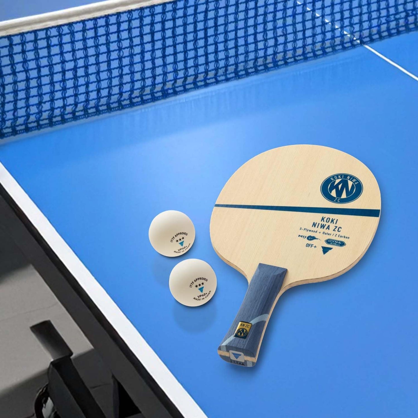 Koki Niwa ZC Tischtennisholz, konkav
