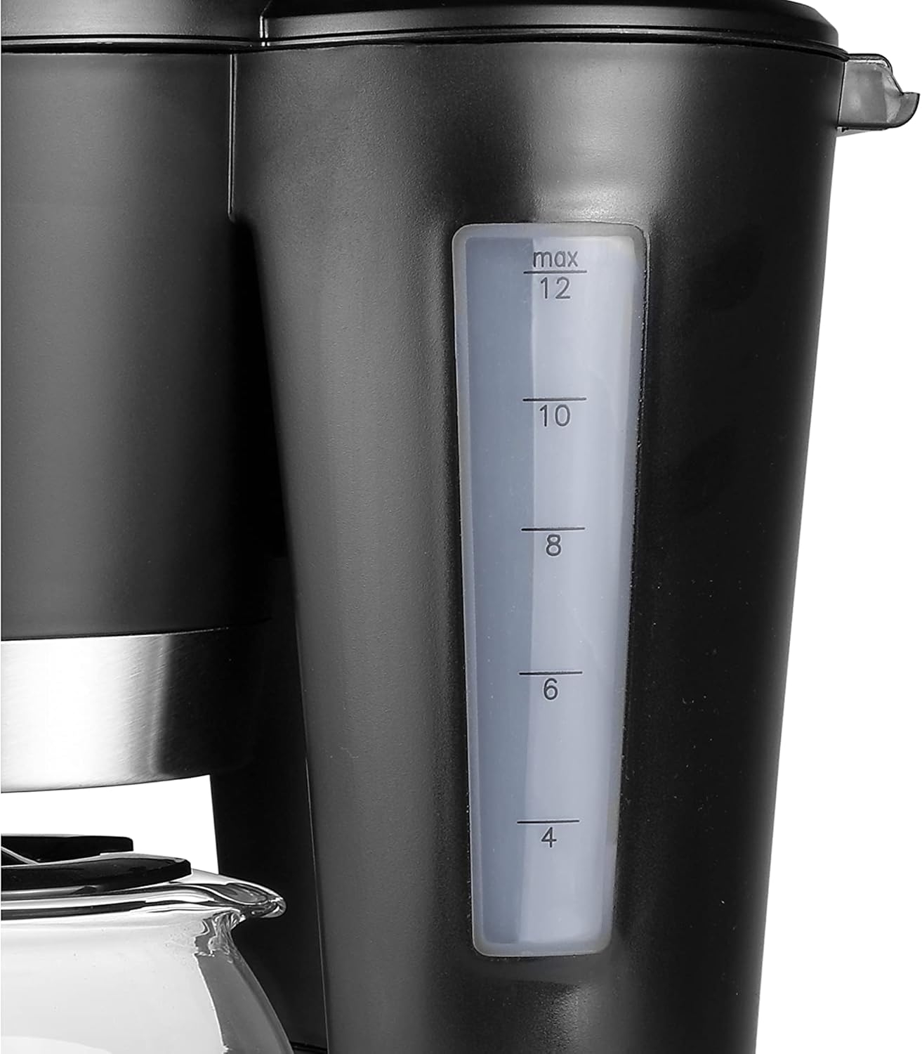 CM-1236 Kaffeeautomat mit Warmhaltefunktion (12 Tassen), 12 Tassen Glaskanne