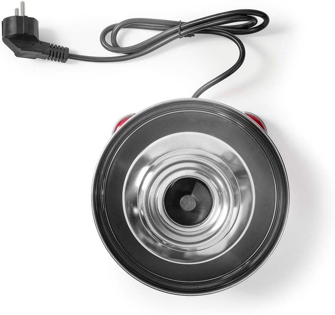 Schokoladenbrunnen | 90 W | 32 cm | 3 Metall-Etagen | Rot / Weiss