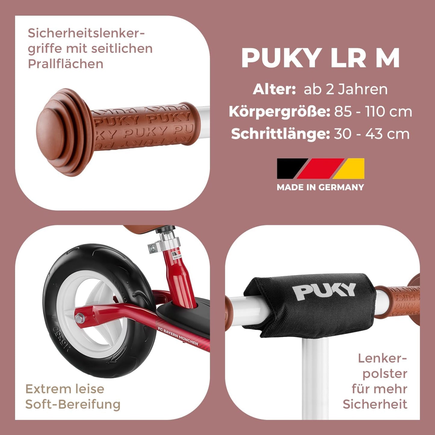 Laufrad LR M mit Trittbrett, FC BM