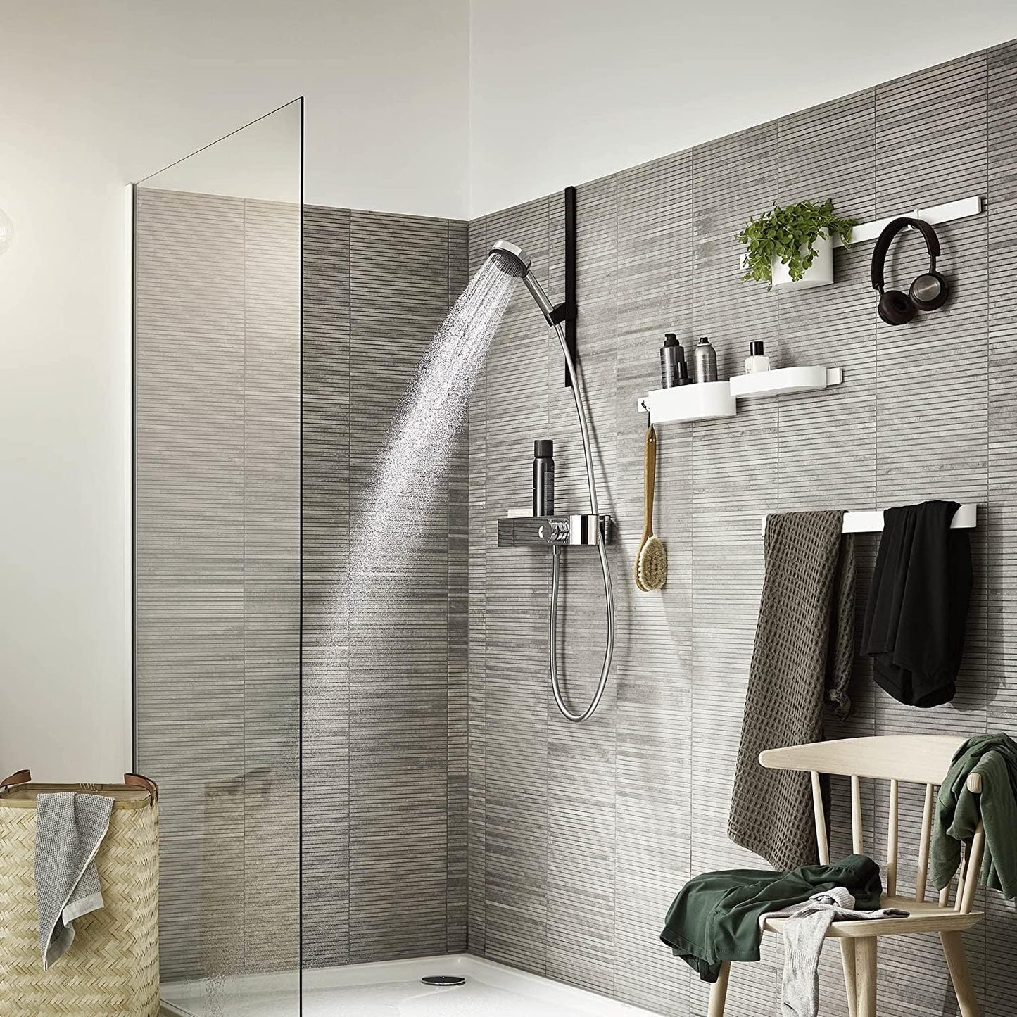 Pulsify Select S 105 Relaxation, Chrom 3 Spray Patterns mit PowderRain und Massagestrahl