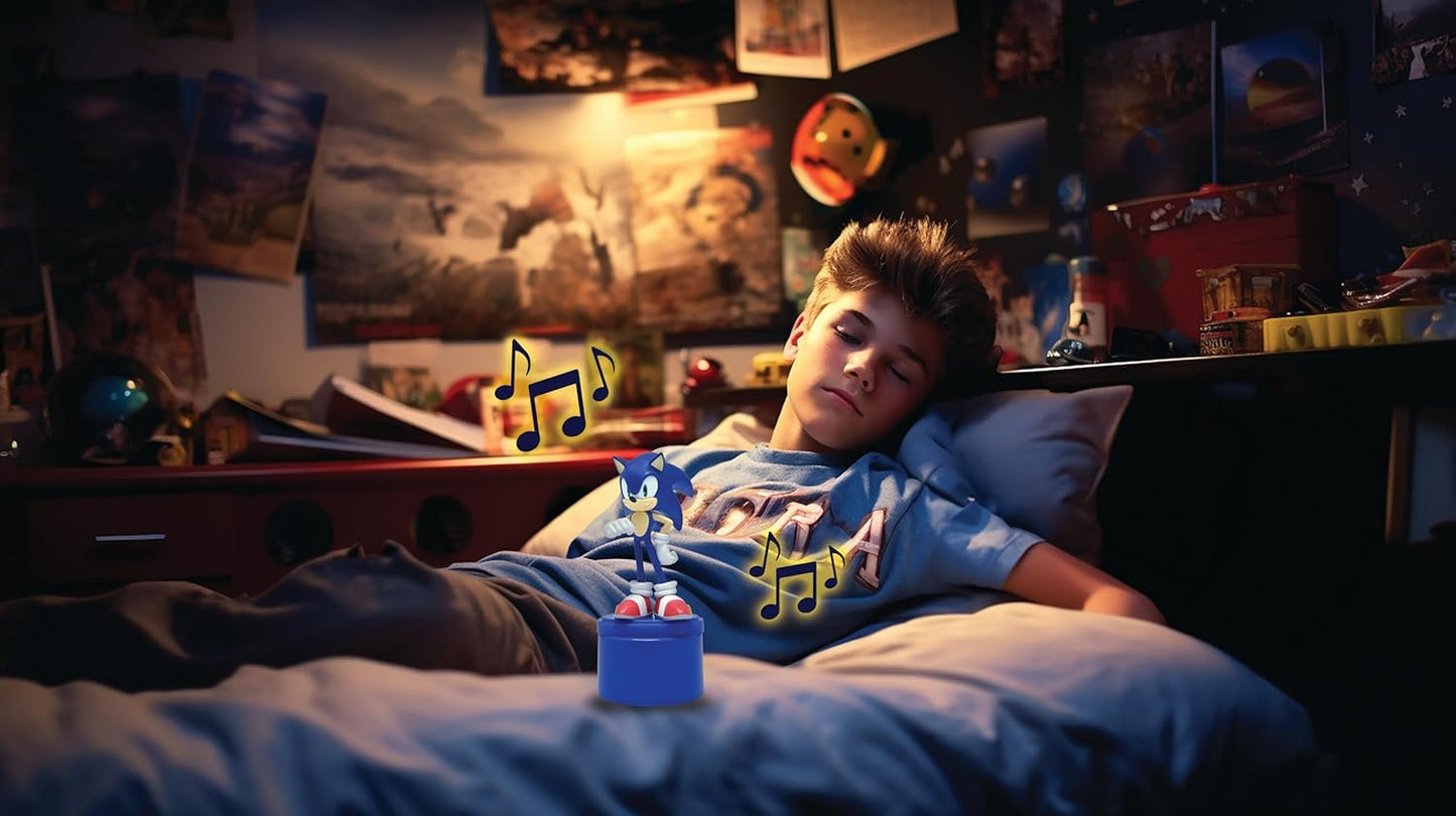Sonic The Hedgehog Nachtlicht mit Lautsprecher, Sonic The Hedgehog
