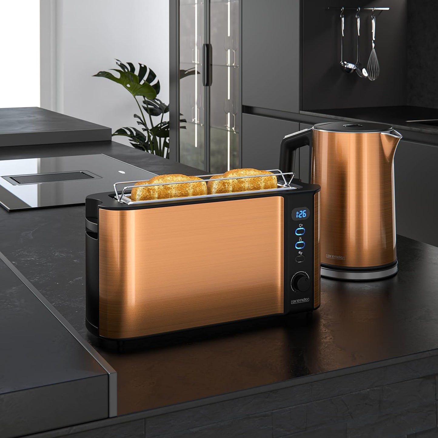 Frühstücks-Set - Wasserkocher Elegant und Toaster Frukost
