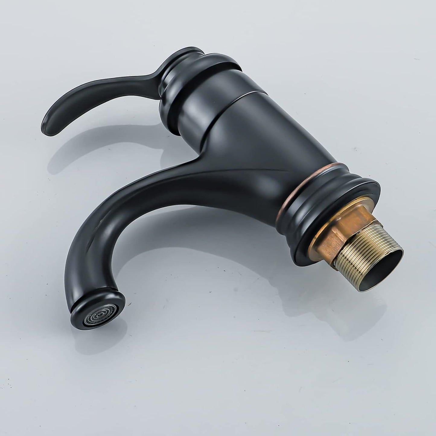 ‎LH-803 Retro Wasserhahn, Schwarz Öl Eingerieben Bronze Gebürsteter