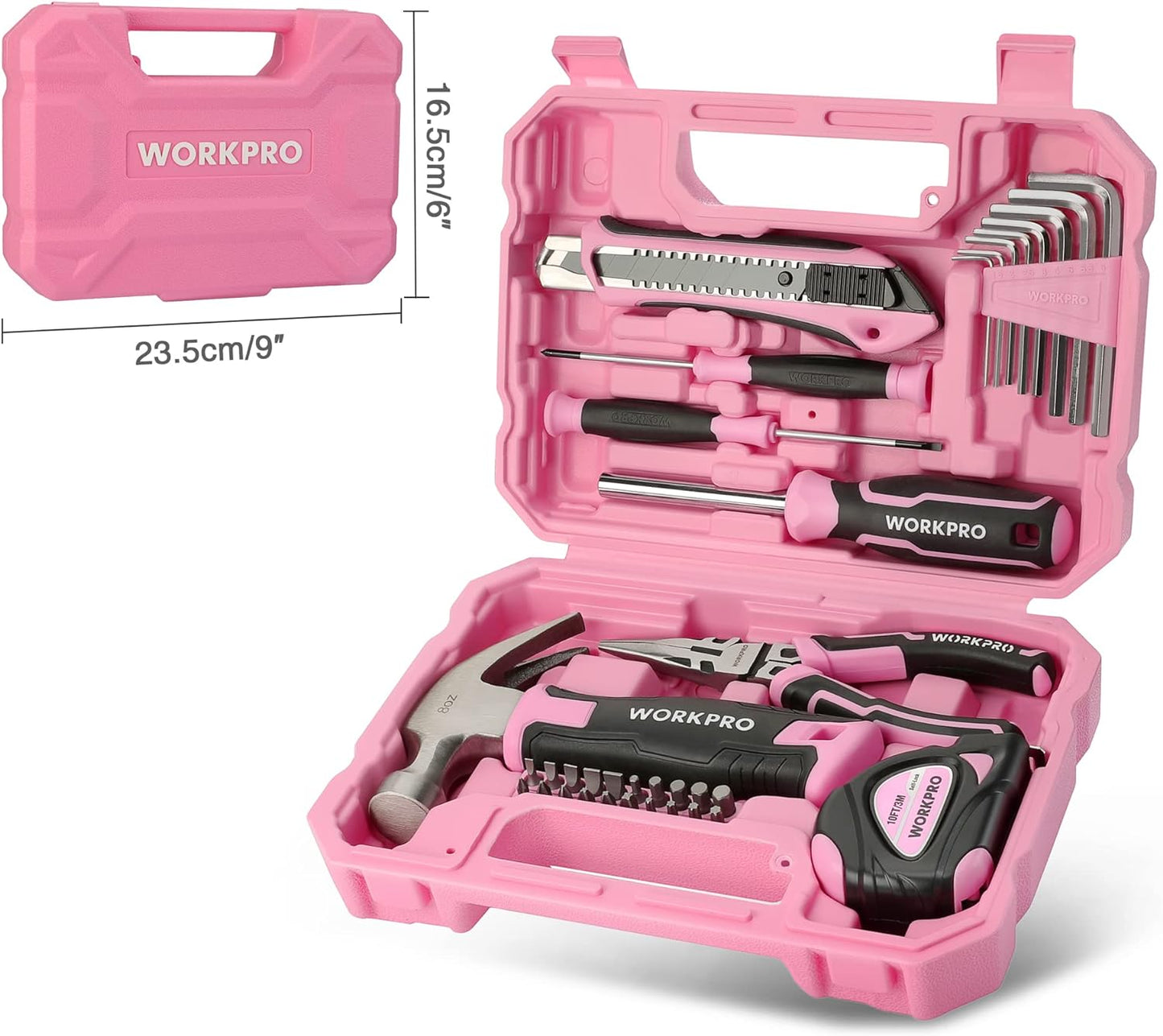 Werkzeugset, Rosa