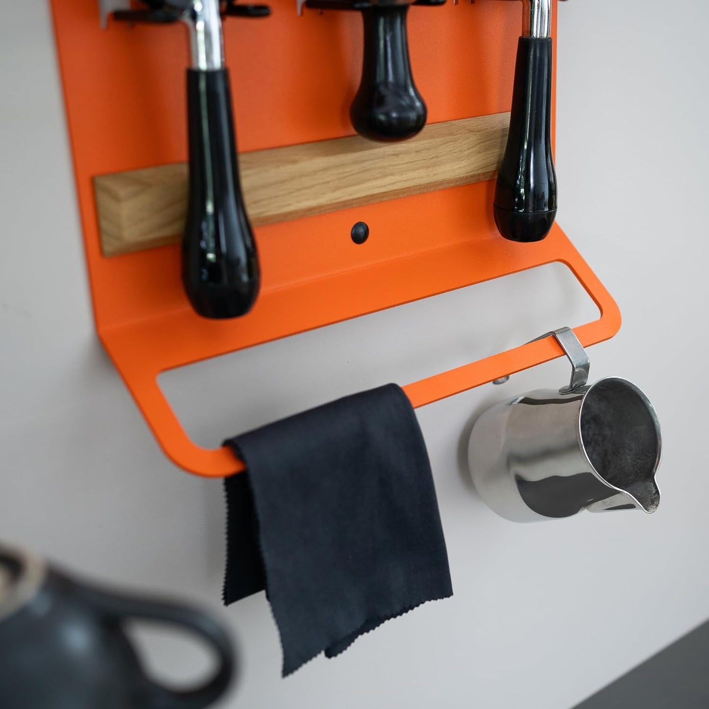Barista Board für Siebträger Zubehör, Orange