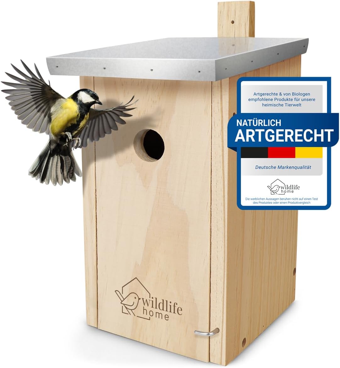 Nistkasten, Nistkasten für Kohlmeisen & Co.