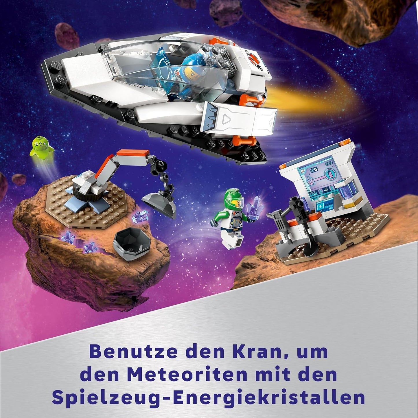 Bergung eines Asteroiden im Weltall, Single