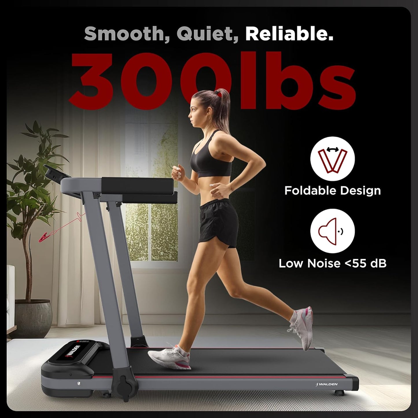 Klappbares Laufband F2800