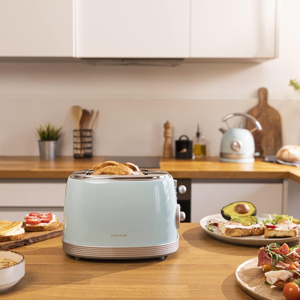 Toaster Toast&Taste 800 Vintage, Blue ; Vintage - 2 Scheiben