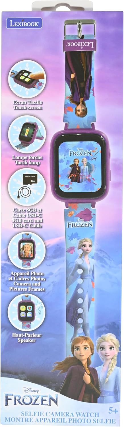 Selfie-Kamera-Uhr mit Touchscreen und Spielen, Die Eiskönigin