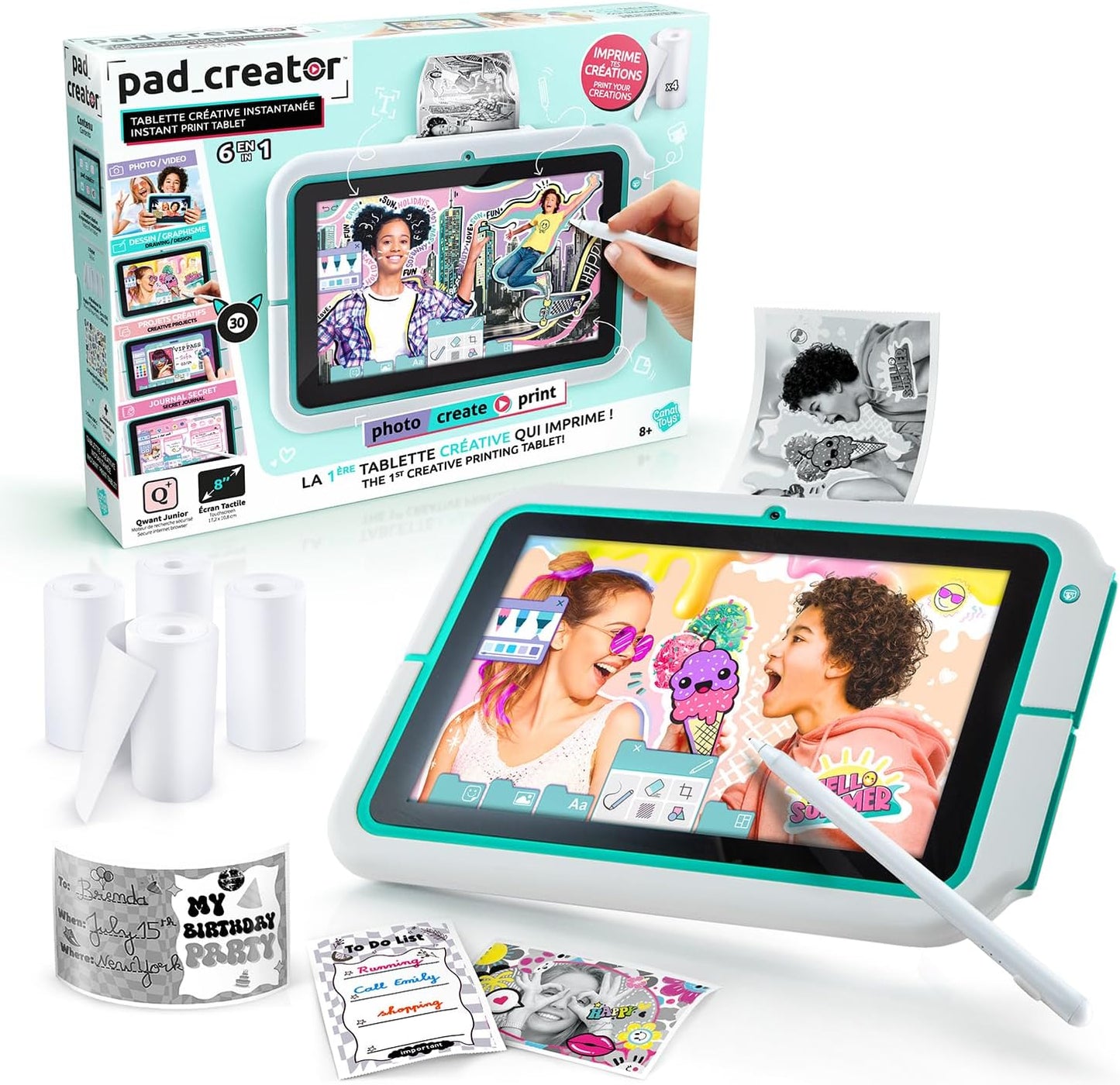 Pad Creator Instant Print Kreativtablet für Kinder