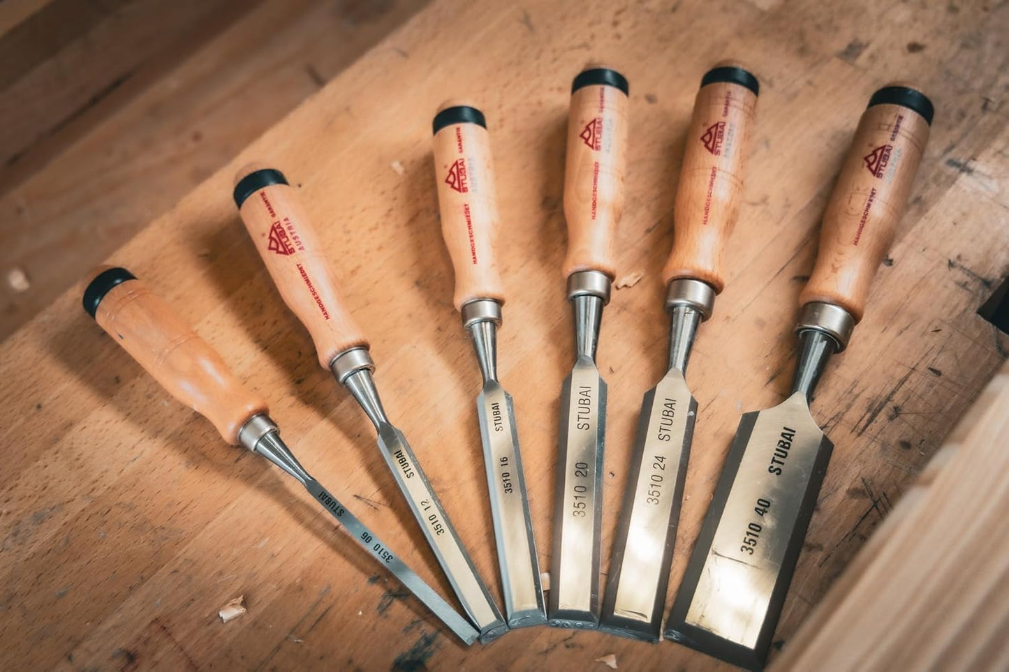 Stemmeisen mit Holzgriff 10 mm, 10 mm