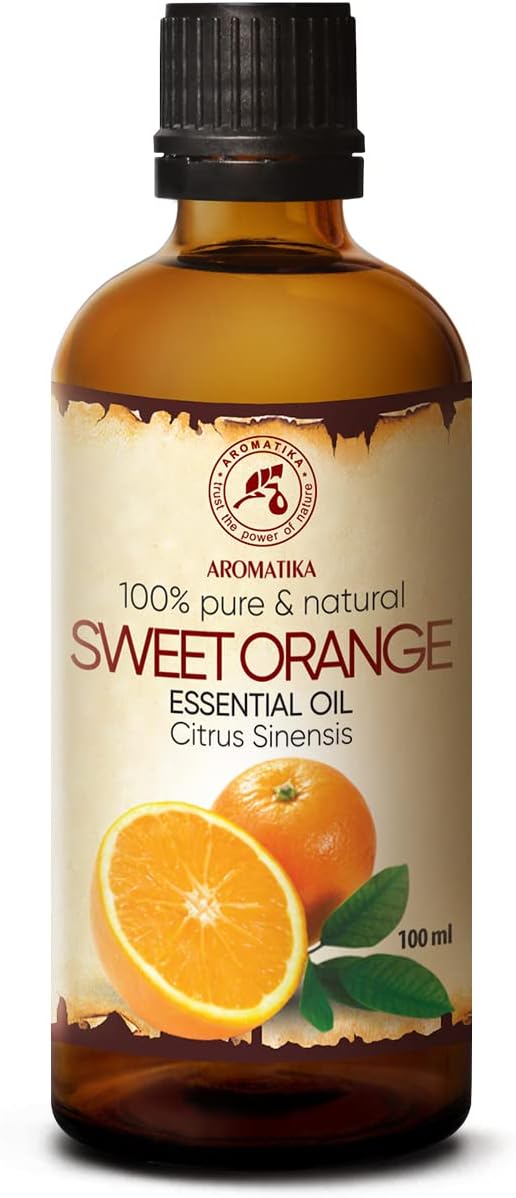Aromatherapie - Süssorangenöl, Orange 100 ml (1er Pack)