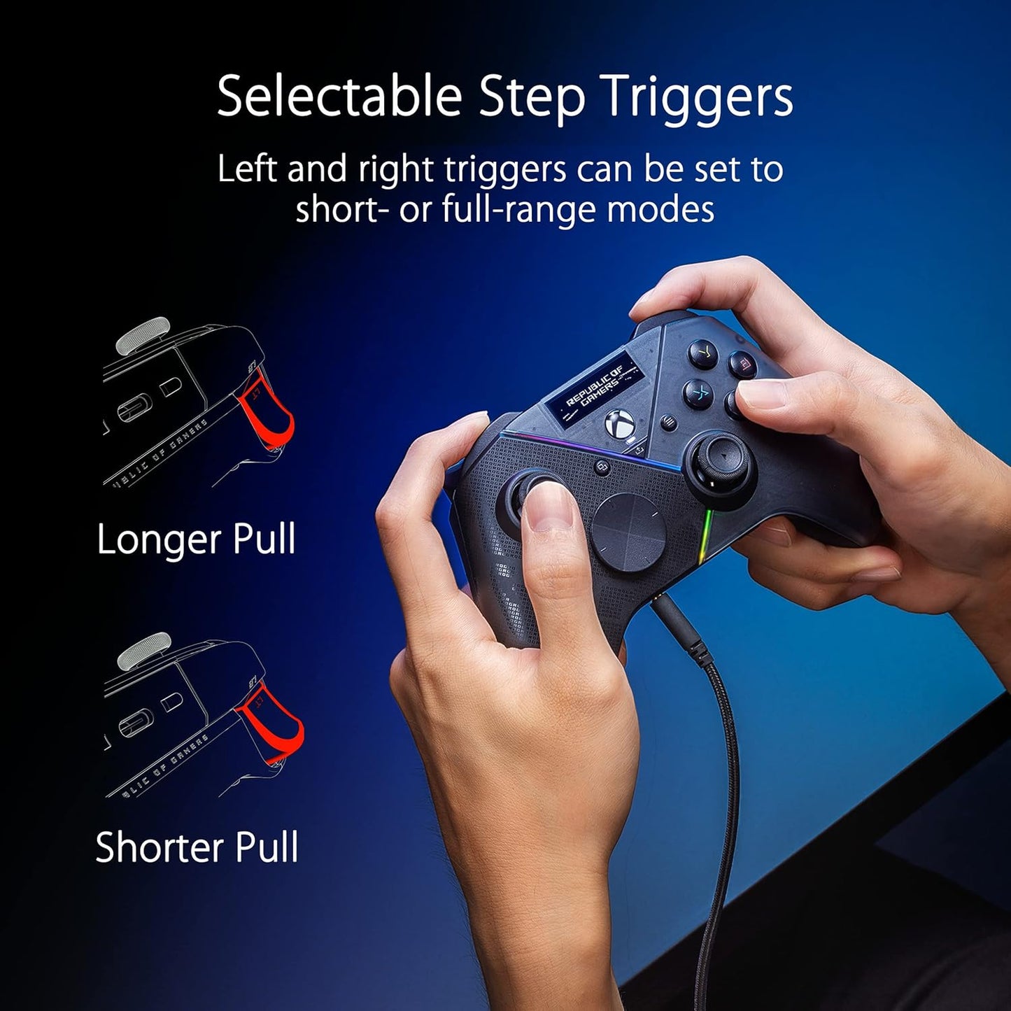 Raikiri Pro PC-Controller mit OLED Display, Raikiri Pro