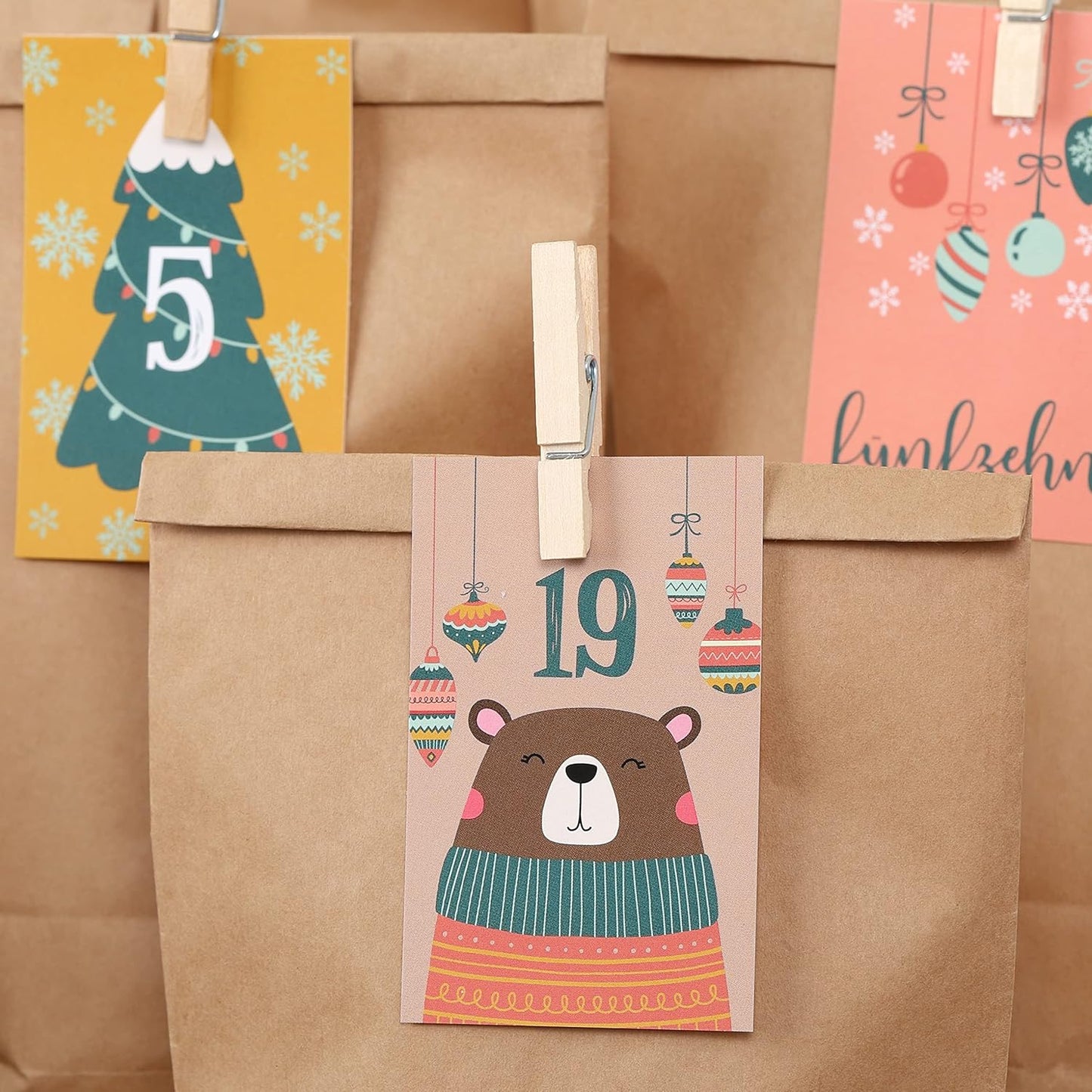 Adventskalender DIY-Set, Kinder
